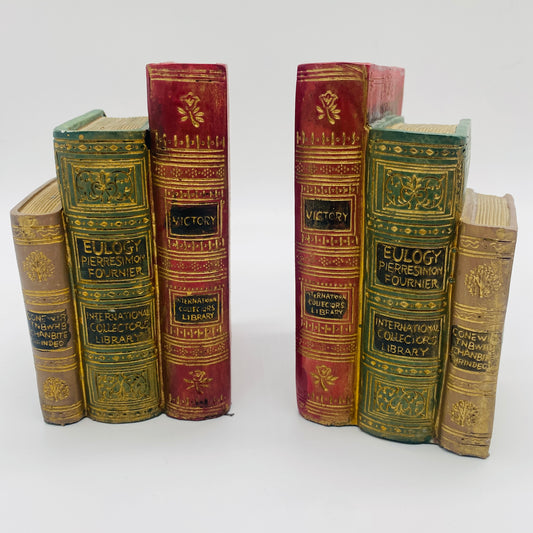 Vintage Books Bookends, Set of 2